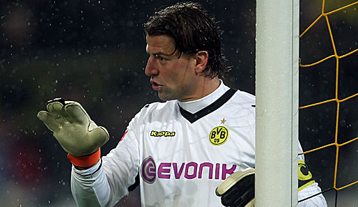 Dortmund-Keeper Roman Weidenfeller konnte die Niederlage in Wuppertal nicht verhindern