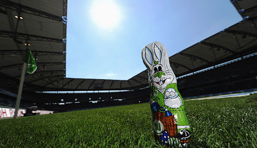 Nur noch in Wolfsburg glaubwürdig: der Osterhase