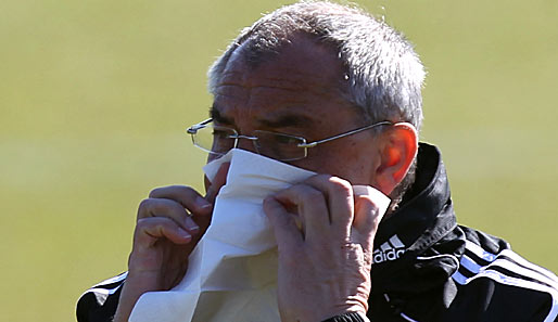 Verschnupft. Trainer Felix Magath sah eine Testspielpleite seiner Wolfsburger