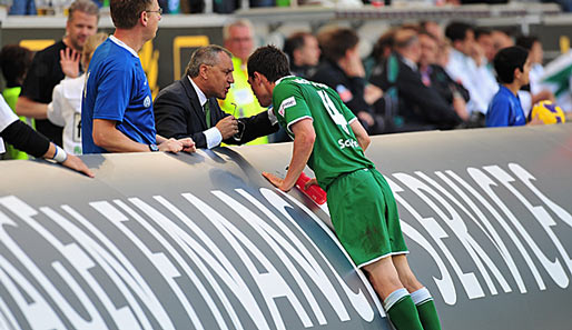 Wolfsburg-Coach Felix Magath setzte unter der Woche Marcel Schäfer als Kapitän ab