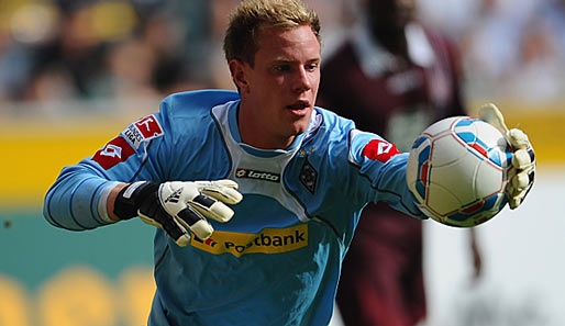 Der aktuelle Vertrag von Gladbachs Marc-Andre ter Stegen läuft noch bis 2014