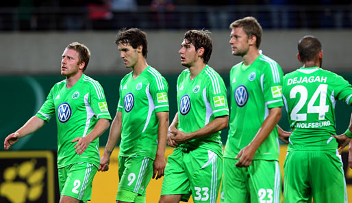 Patrick Ochs (l.) und Co. haben in dieser Saison sechs von neun Pflichtspielen verloren