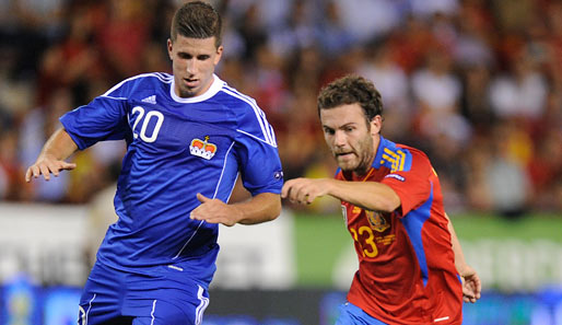 Der liechtensteiner Nationalspieler Sandro Wieser(l.) wechselt zu 1899 Hoffenheim