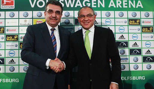 Francisco Sanz (l.) zufolge bewegen sich die Transfers von Felix Magath (r.) allesamt im Rahmen