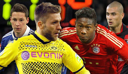 Blaszczykowski, Draxler, Alaba und Derdiyok gehören zu den besten "Ersatzspielern" der Bundesliga