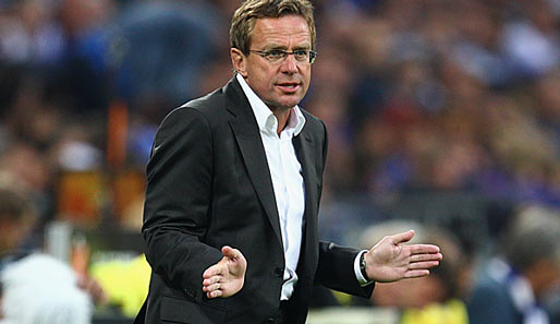 Ralf Rangnick wird am kommenden Samstag, 18. Februar, im "Aktuellen Sportstudio" auftreten