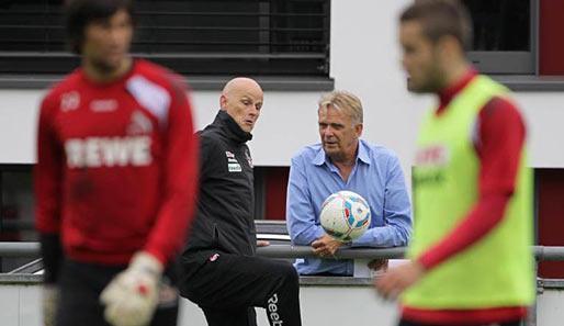 Sportdirektor Volker Finke und Trainer Stale Solbakken arbeiten seit der laufenden Saison zusammen