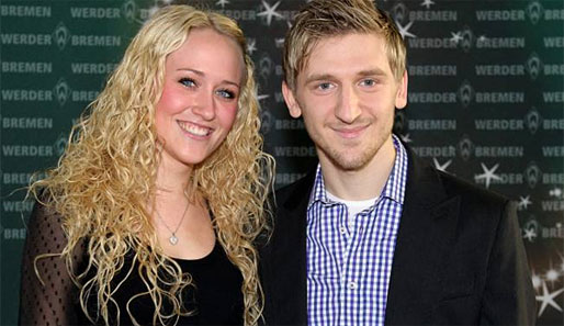 Neues Leben in London: Marko Marin mit seiner Freundin Katharina Theilmeier