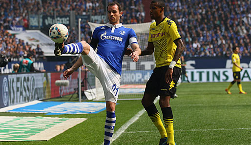 Für Felipe Santana (r.) könnte es das letzte Revierderby mit dem BVB gewesen sein