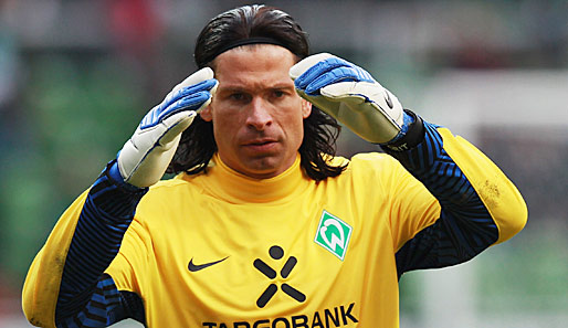 Nach sieben Jahren ist wohl Schluss für Tim Wiese bei Werder Bremen