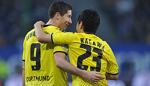 Beste Freunde? Von wegen! Shinji Kagawa (r.) teilt gegenüber japanischen Medien aus