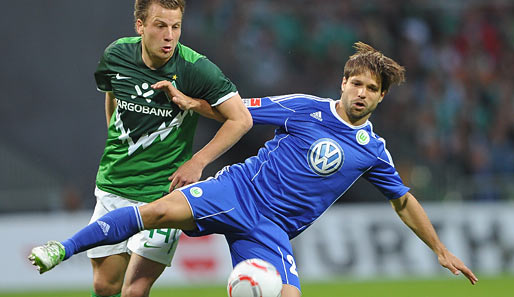 Will Flamengo als Sprungbrett zur Heim-WM 2014 nutzen: der Brasilianer Diego (r.)