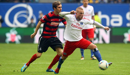 Gökhan Töre (r.) bestritt 22 Spiele für den Hamburger SV, ein Tor gelang ihm dabei nicht