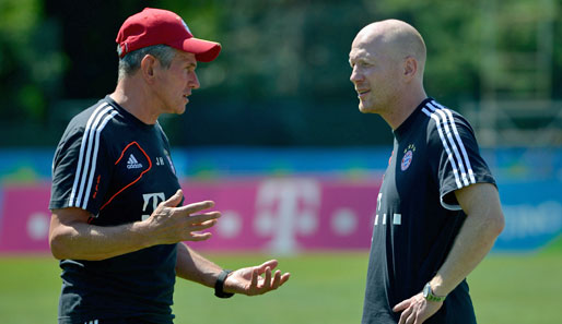 Hitzfeld vergleicht Heynckes (l.) und Sammer (r.) mit dem Verhältnis zwischen ihm und Uli Hoeneß