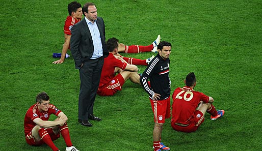 Christian Nerlinger nach dem verlorenen CL-Finale 2012