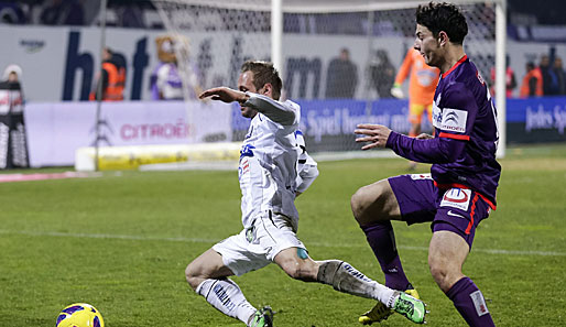 Philipp Hosiner (r.) könnte nun doch noch von Austria Wien nach Hoffenheim transferiert werden