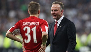 Karl-Heinz Rummenigge kann die Kritik an Bastian Schweinsteiger nicht verstehen