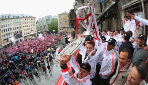 Der Triple-Gewinn war für die Bayern nicht nur sportlich wertvoll