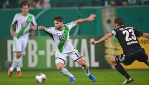 Diego und Klaus Allofs bildeten schon bei Werder Bremen ein Team