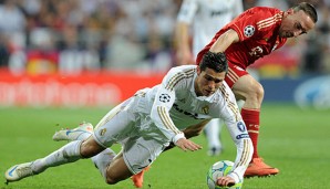 Sowohl Franck Ribery als auch Cristiano Ronaldo besitzen eine große Anhängerschaft