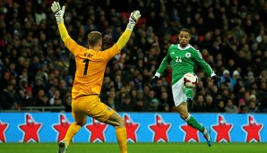 Sidney Sam hat gegen England im Wembley-Stadion sein viertes Länderspiel bestritten