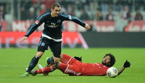 Pierre-Michel Lasogga ist einer der wenigen Lichtblicke beim HSV