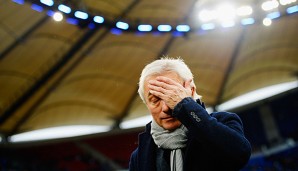 Bert van Marwijk übernahm die Hamburger vom entlassenen Thorsten Fink