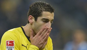 Henrikh Mkhitaryan ist mit seiner ersten Hinrunde in der Bundesliga nicht zufrieden