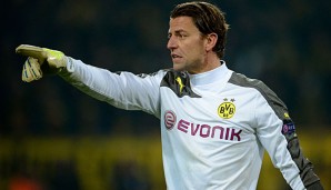 Roman Weidenfeller gibt die Richtung vor: Platz Drei soll Dortmunds Minimalziel sein