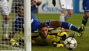 In der Champions League schied Yann SOmmer mit dem FC Basel gegen Schalke 04 aus