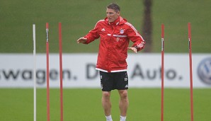 Bastian Schweinsteiger ist nach dreimonatiger Verletzungspause wieder im Training