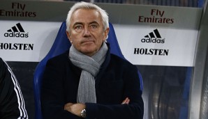 Die Zukunft von Bert van Marwijk beim Hamburger SV ist ungewiss