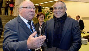 Felix Magath (r.) wird nicht Trainer des Hamburger SV