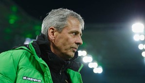 Lucien Favre ist unzufrieden mit den Leistungen seiner Mannschaft in der Rückrunde