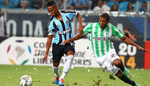 Wendell (l.) spielt derzeit beim brasilianischen Klub Gremio Porto Allegre