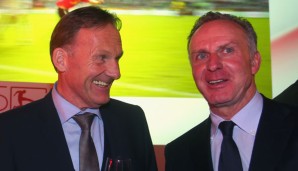 Nächster Konter: Hans-Joachim Watzke und Karl-Heinz Rummenigge im Gespräch