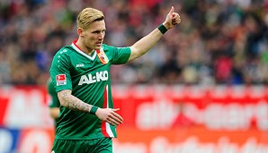 Andre Hahn trägt in der kommenden Saison das Trikot der Borussen aus Mönchengladbach