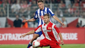 Maik Franz (l.) kommt derzeit nicht in der ersten Mannschaft zum Einsatz