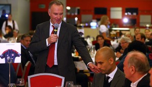 Karl-Heinz Rummenigge hat Pep Guardiola gelobt