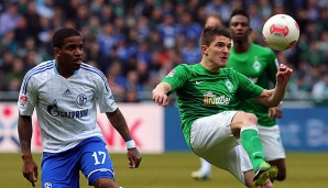 Aleksandar Ignjovski (r.) spielt seit 2011 für den SV Werder Bremen