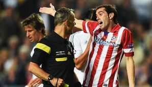 Diego Godin scheiterte mit Atletico Madrid im Champions-League-Finale an Real Madrid