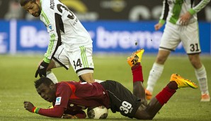 Mame Diouf war immer mit vollem Einsatz dabei