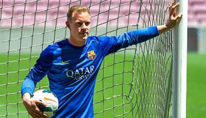 Marc-Andre ter Stegen wurde offiziell als neue Nummer eins des FC Barcelona vorgestellt