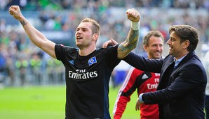 Pierre-Michel Lasogga avancierte zum Rettungsanker für den HSV