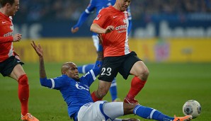 Felipe Santana (u.) wechselte vom Ruhrpott-Rivalen Borussia Dortmund zum FC Schalke 04