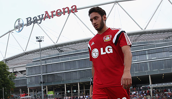 Ab sofort unterm Bayer-Kreuz: Hakan Calhanoglu kam aus Hamburg