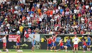 Für die Fans in den USA war der Besuch der Bayern ein echtes Erlebnis