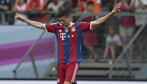 Robert Lewandowski hat in der Vorbereitung bereits seine Klasse angedeutet