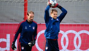 Tom Starke (l.) ist hinter Manuel Neuer die Nummer zwei beim FC Bayern München