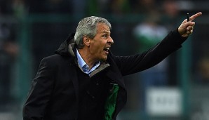 Lucien Favre war mit dem Elfmeterpfiff nicht wirklich einverstanden